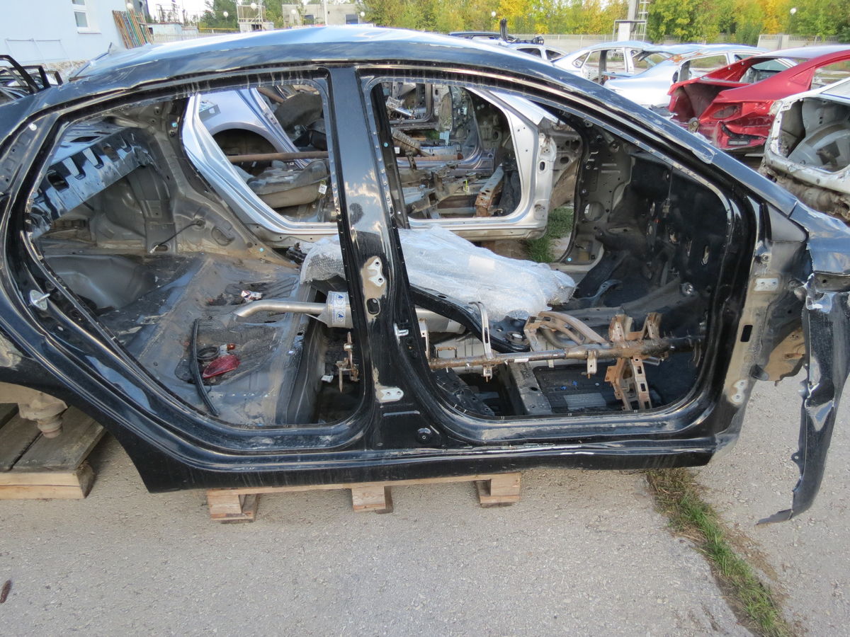 Порог со стойкой правый Kia Rio (UB) III (2011–2015)