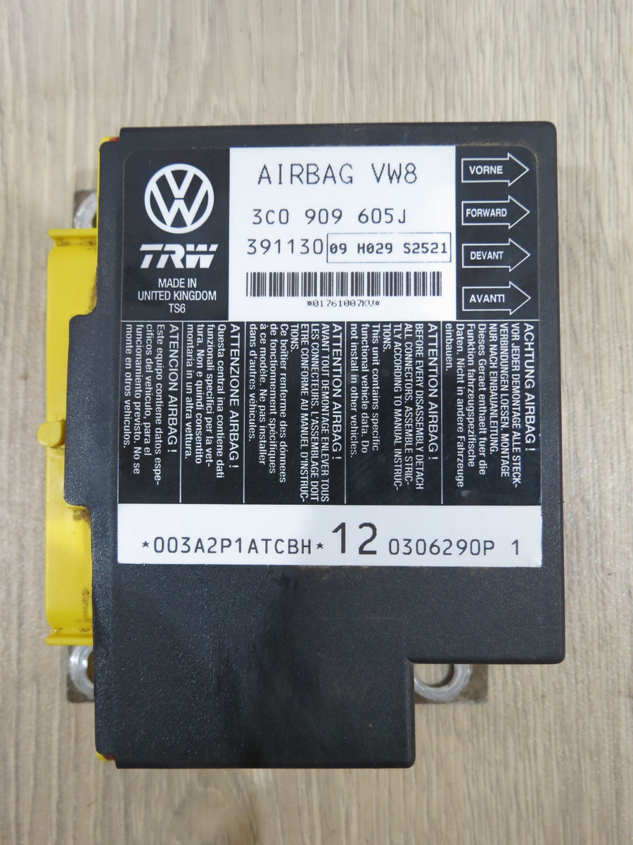 Блок управления AIR BAG Volkswagen Passat (B6) VI (2005–2011)