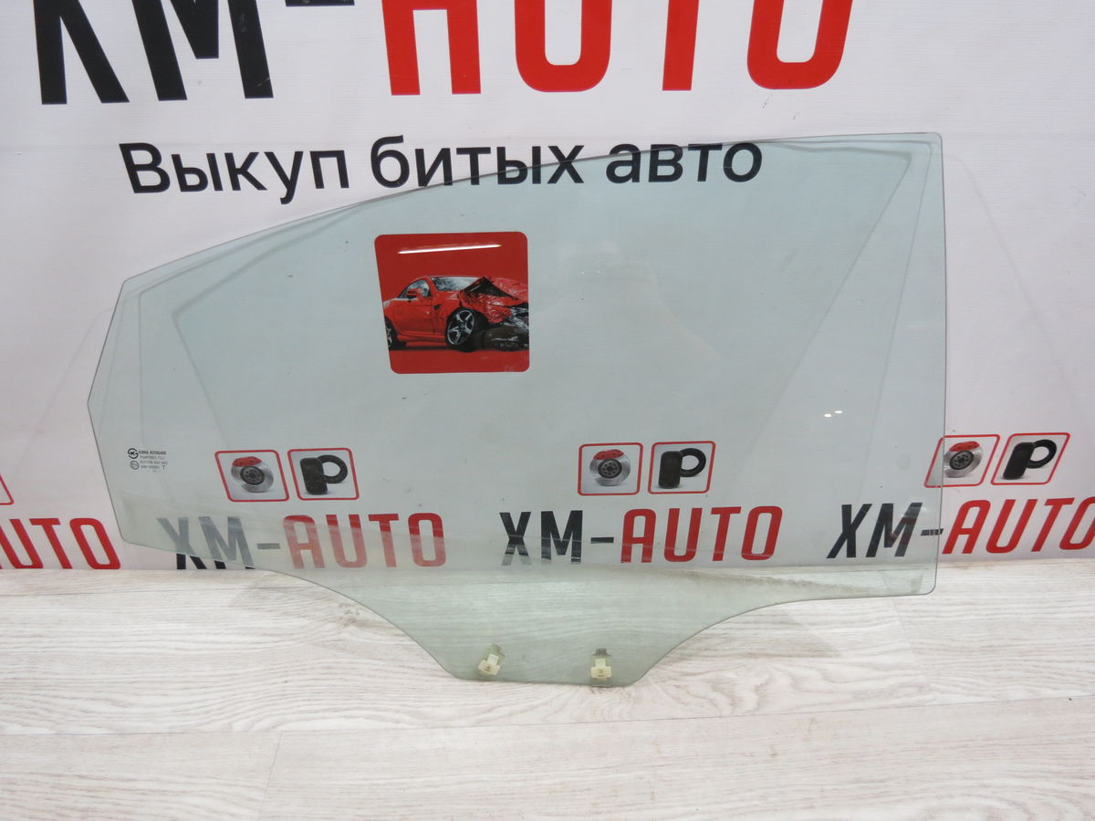 Стекло двери задней правой Hyundai Solaris I (2010–2014)