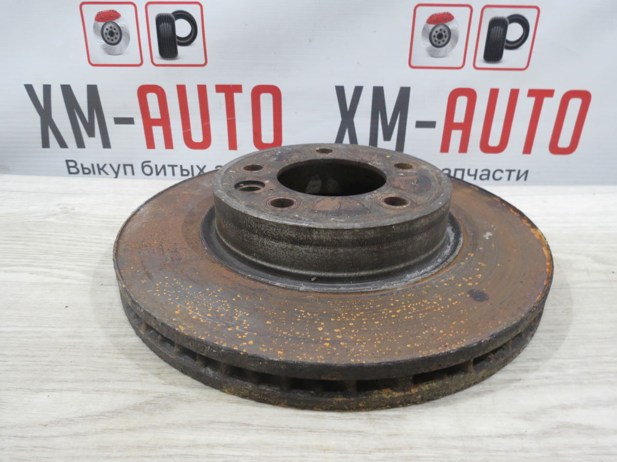 Диск тормозной передний к-кт Volkswagen Touareg (GP) I (2002–2007)